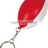 Eco-friendly Promotional Anti-stress PU Foam Ball Shape Keychain thumbnail-1