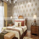 polyester non-woven embroidery wallpaper price 3d wall wallpaper fabric wall murals 3d wallpaper walls                        
                                                Quality Choice