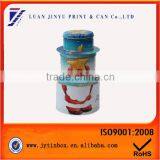 Funny Santa Claus Candy Storage Tin Box