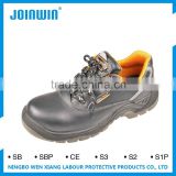 Anti-Puncture PU Injection Top Smooth Leather Working Shoes
