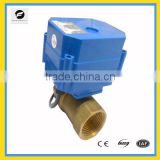 CWX-60P 2-way DC12V motor ball valve for Air-warm valve.HVAC and fire-flight sprinkler service