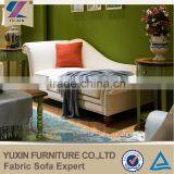 High Grade Copper Nail Chaise Lounge With Wood Legs Quality Choice Most Popular thumbnail-1