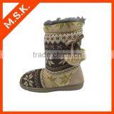 2015 Latest Fashionable Hot-selling Winter Knitted Imported Boots thumbnail-2
