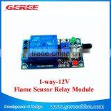 1-way-12V Flame Sensor Module Relay Module