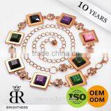 Fancy Fabrics Gold Chains of Gold Plated Chains Brightness F1-80135