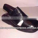 Mens Klassieke Cowsuede Sandale Egte Leer Somer Skoene Skoene Kurk Pantoffelsl South Africa thumbnail-1