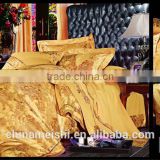 China supplier rayon silk jacquard bedding set with embroidery pattern