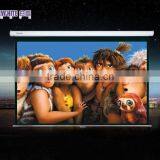 16:9 72" High-end Matte White Tubular Motor Electric Projection Screen