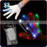 2016 Halloween Led Fiber Cheering Glove,led Gloves