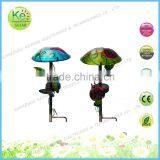 Metal Mushroom Led Garden Path Decoration Light