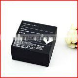 Printing Logo Custom Black Paper Hat Box Packing Wholesale thumbnail-3