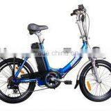 2012 Byocycle City Speed Folding Electric Bike Bicycle 36v 10 AH Lithium Battery thumbnail-1