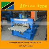 Corrugated Roof Tile Roll Forming Making Machine Made in China
