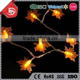 TZFEITIAN IP44 Transformer Warm White Maple Leaf String Light thumbnail-2