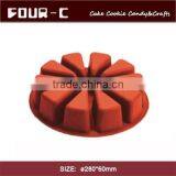 Silicon Cake Mould, Round 8 Cake Pans Mold, Baking Tools and Equipment thumbnail-1