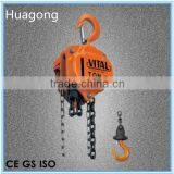 1-10 Ton VT chain block mini hand chain hoist