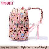 Manufacturers Polyester Waterproof Pink Cartoon School Fantasy Backpacks From China thumbnail-5