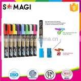 fantastic Bullet And Chisel Tip and Dry-Erase & Wet-Erase chalk marker with rich fluorescent Colors