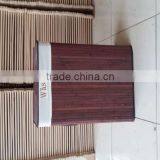 Designale Bamboo Laundry Hamper Storage Basket Corner Laundry Hamper thumbnail-1