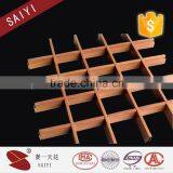 Outdoor Cafe Shop Beautiful Aluminum Grill Ceiling Designs thumbnail-6