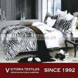 super soft microfiber reactive printed quilt duvet cover sets animal print