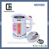 PP Plastic Housing Stainless Steel Inner Electric Kettle thumbnail-3