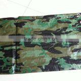 Custom Made pe Tarpaulin, Printed With 4 Color Camo Tarps