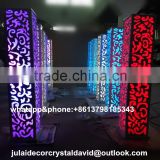 LED Wedding road lead decorative pillar/column for wedding and events