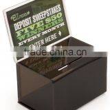 Wholesale Acrylic Collection Bins for Donations