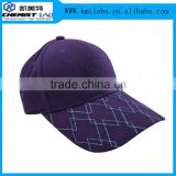 Latest embroidery high quality blank 6 panel baseball cap without logo