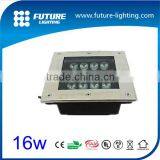 Edision Chip DC12/24V Inout Voltage 16w High Power Aquare Shape Underground Lighting