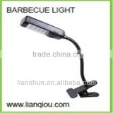 fluorescence BBQ barbecue LED light with clamp