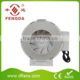 Circular Mixed Flow Plastic Inline Tube Duct Fan Blower for Ventilation thumbnail-2