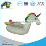 2016 wholesale PVC inflatable float unicorn pool toy