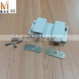 high quality double white magnetic door catch for furniture cabinet door