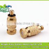 Anti Drip Fog Mist Nozzle Ceramic Insert, High Pressure Mist Cooling Nozzle. Brass Nozzle. Mist Cooling Products thumbnail-5