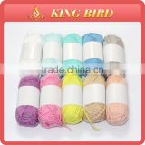 13.5nm/4 100% popular dyed cotton yarn for knitting