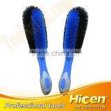 Wheel Cleaning Brushs Double Hair Alloy Wheel Brush for Car Wheel Hubs thumbnail-1