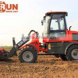 Qingdao Everun ER10 Front Loader Type Mini Multi-function Loader With New Style Cabin thumbnail-3