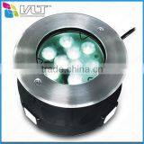 Export stainless steel underwater pool lamp IP68 RGB underwater boat led lights for full time use