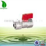 Single Union Mini Brass Ball Valve thumbnail-1