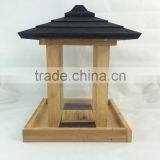 Wooden Bird Feeder in Factory /Gazebo Pet Feeder thumbnail-3