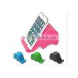 2015 New Product Elephant Shape Silicone Money Box With Phone Holder thumbnail-2
