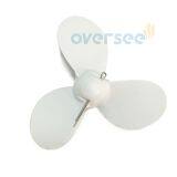 Aluminum Propeller Size 7-1/4X5 Replaces For Yamaha Parsun 2HP 2.5HP 6F8-45942-01-EL Outboard Motors thumbnail-1