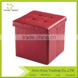 Store More Customized PVC Folding Storage Stool thumbnail-4