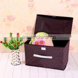 N496 Household Non Woven Box Foldable Storage Box Home Storage Organization thumbnail-4