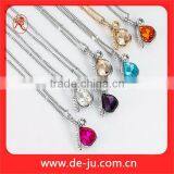 Elegant Charm Crystal Short Beaded Necklace thumbnail-2