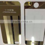 Plated Anti-Scratch Colorful Metal Front Tempered for Iphone 5/5s, Tempered Glass Screen Protector thumbnail-3