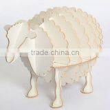Art Deco Furniture Lovely Sheep Wood Shelf New Bookshelf Modern Design thumbnail-2