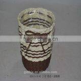 Handmade Paper Rope Waste Basket thumbnail-3